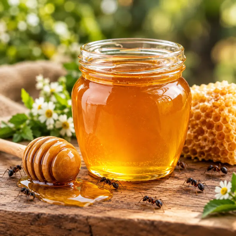 تشخیص عسل طبیعی با مورچه چقدر معتبر است؟